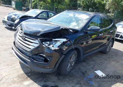 2015 Hyundai Santa Fe Sport 2.4L from USA, damaged, VIN 5XYZU3LB1FG256273